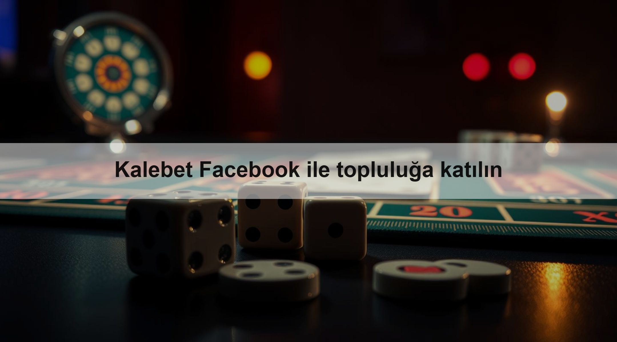 Kalebet Facebook ile topluluğa katılın