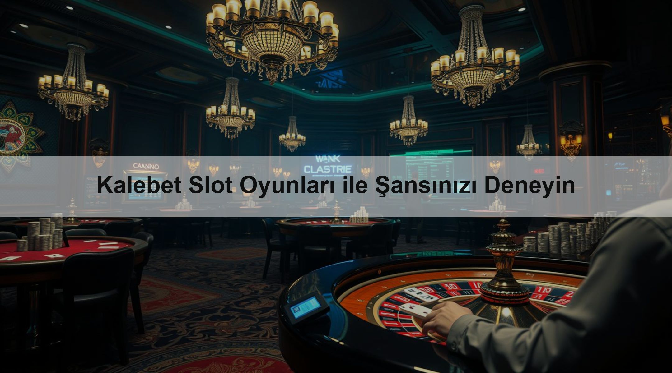 Kalebet Slot Oyunları ile Şansınızı Deneyin