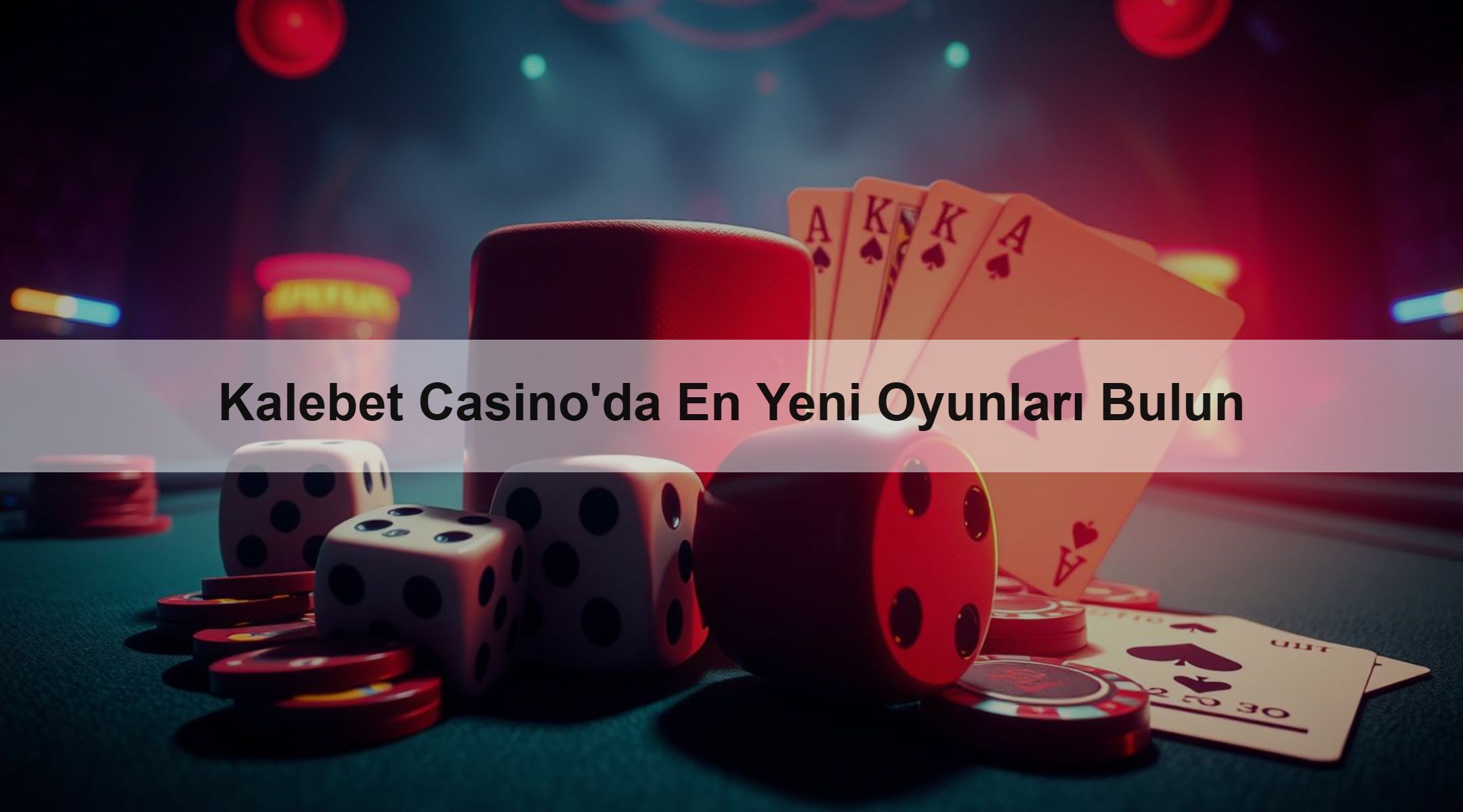 Kalebet Casino'da En Yeni Oyunları Bulun