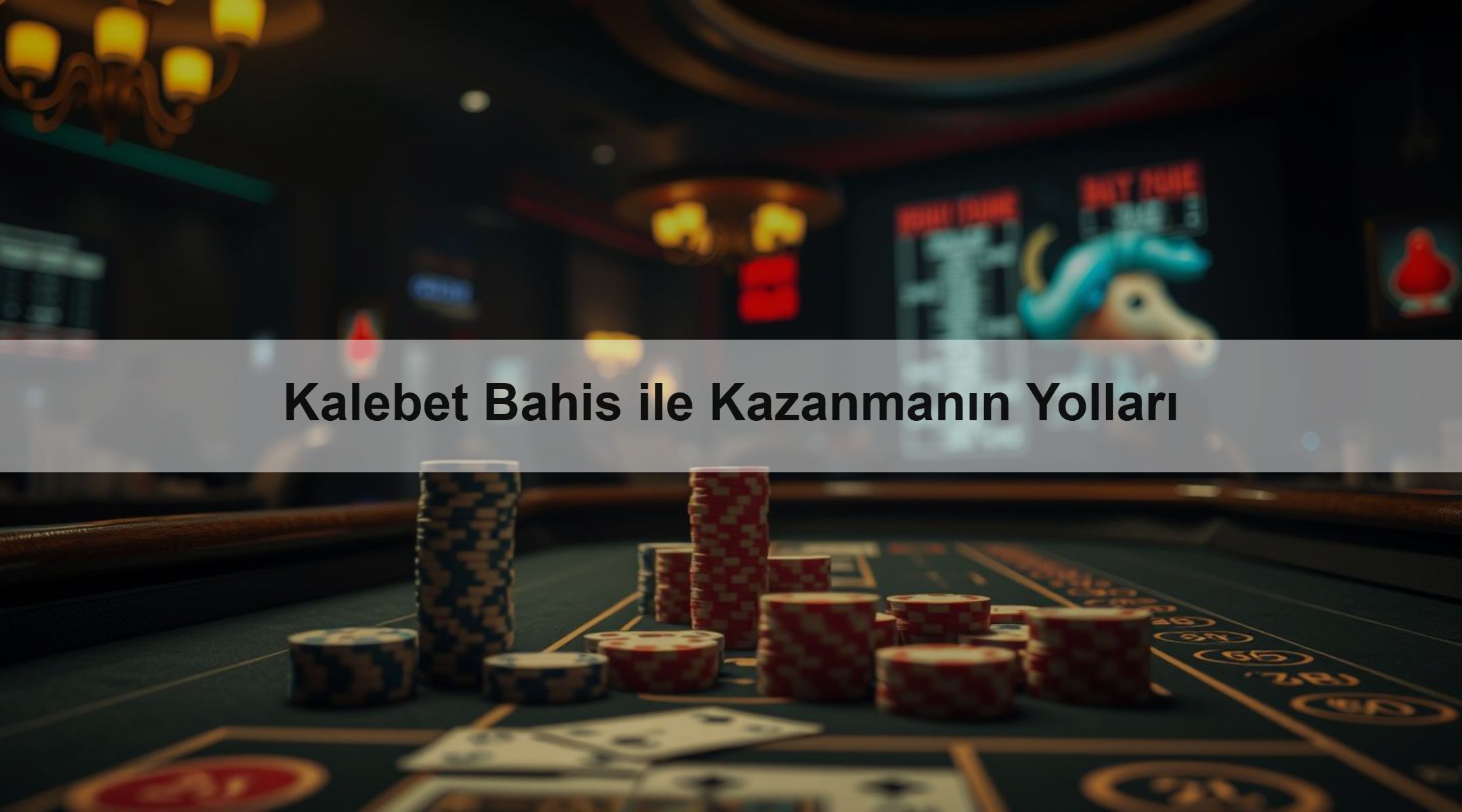 Kalebet Bahis ile Kazanmanın Yolları