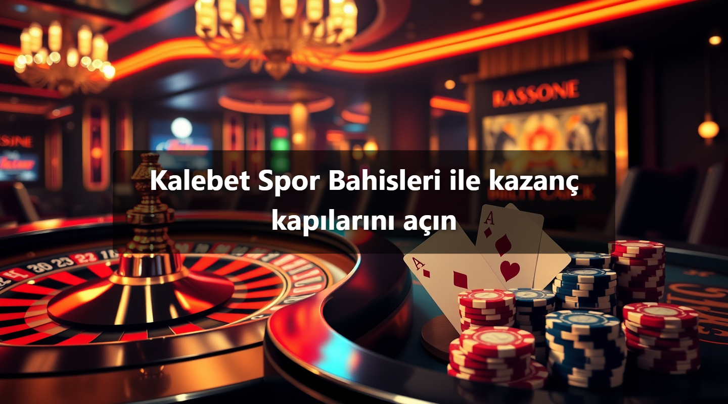 Kalebet Spor Bahisleri ile kazanç kapılarını açın