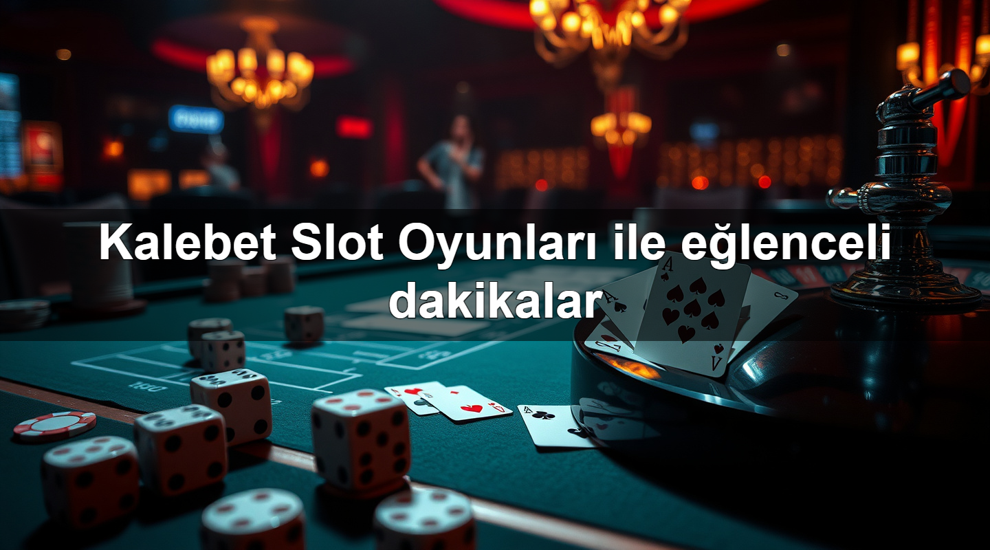 kalebet slot oyunlar ile e lenceli dakikalar 1781106718061